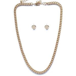 NWT Violet Harper Elana Link Necklace & Earrings